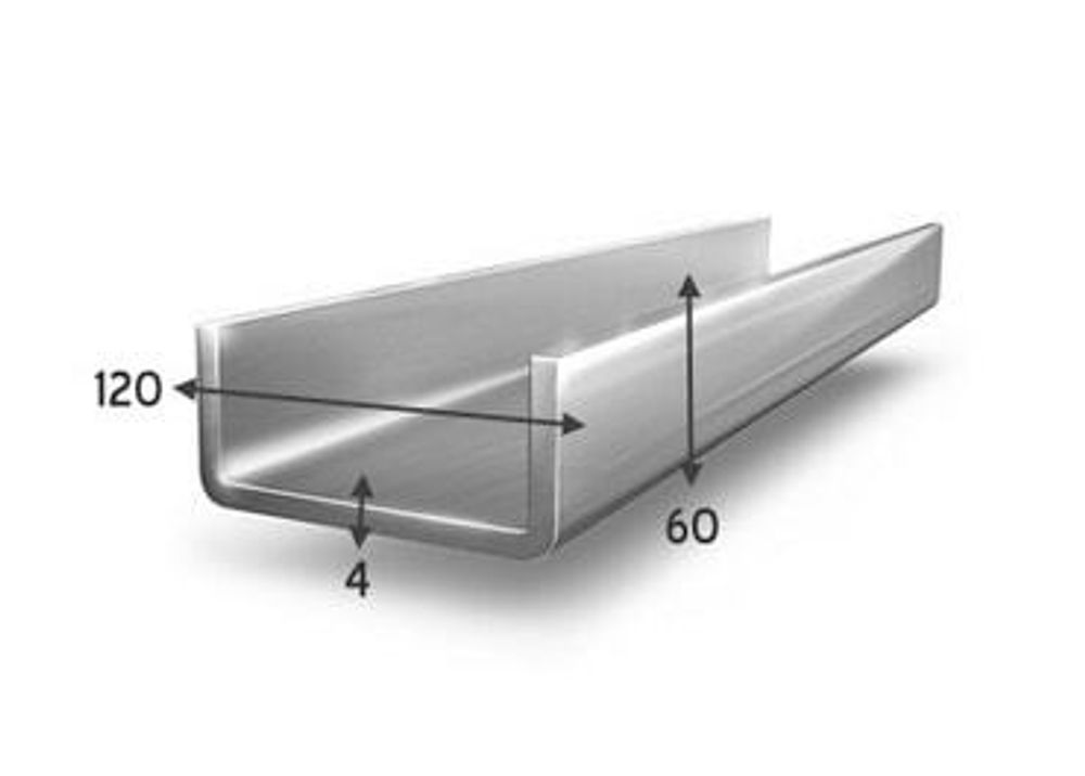 Швеллер 120*60*4мм*6м ГОСТ
