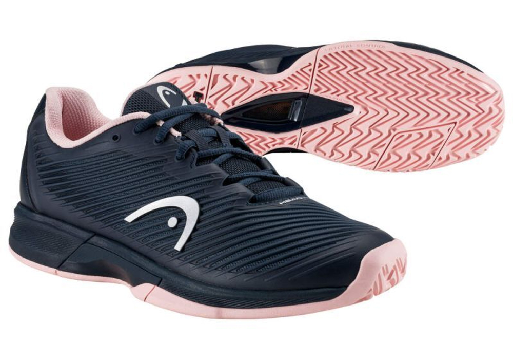 Женские Кроссовки теннисные Head Revolt Pro 4.0 - blueberry/rose