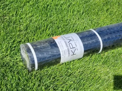 Резиновая рулонная дорожка Rubber Matting 1,2x4 м h3 мм "Круг" ("Монетка") (черная)