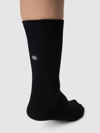 Носки унисекс Страйд 2.0 высокие чёрные, 2 пары