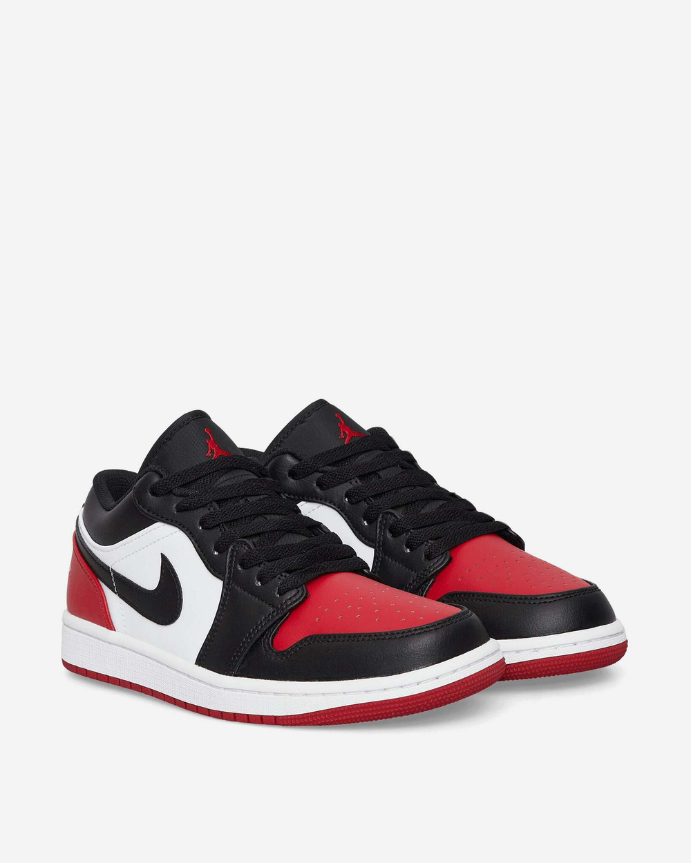 Nike Jordan Кроссовки Air Jordan 1 Low Белый/Университетский Красный/Черный