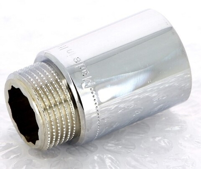 Удлинитель  (хром) 3/4 х 90 мм  ViEiR  (80/5шт)