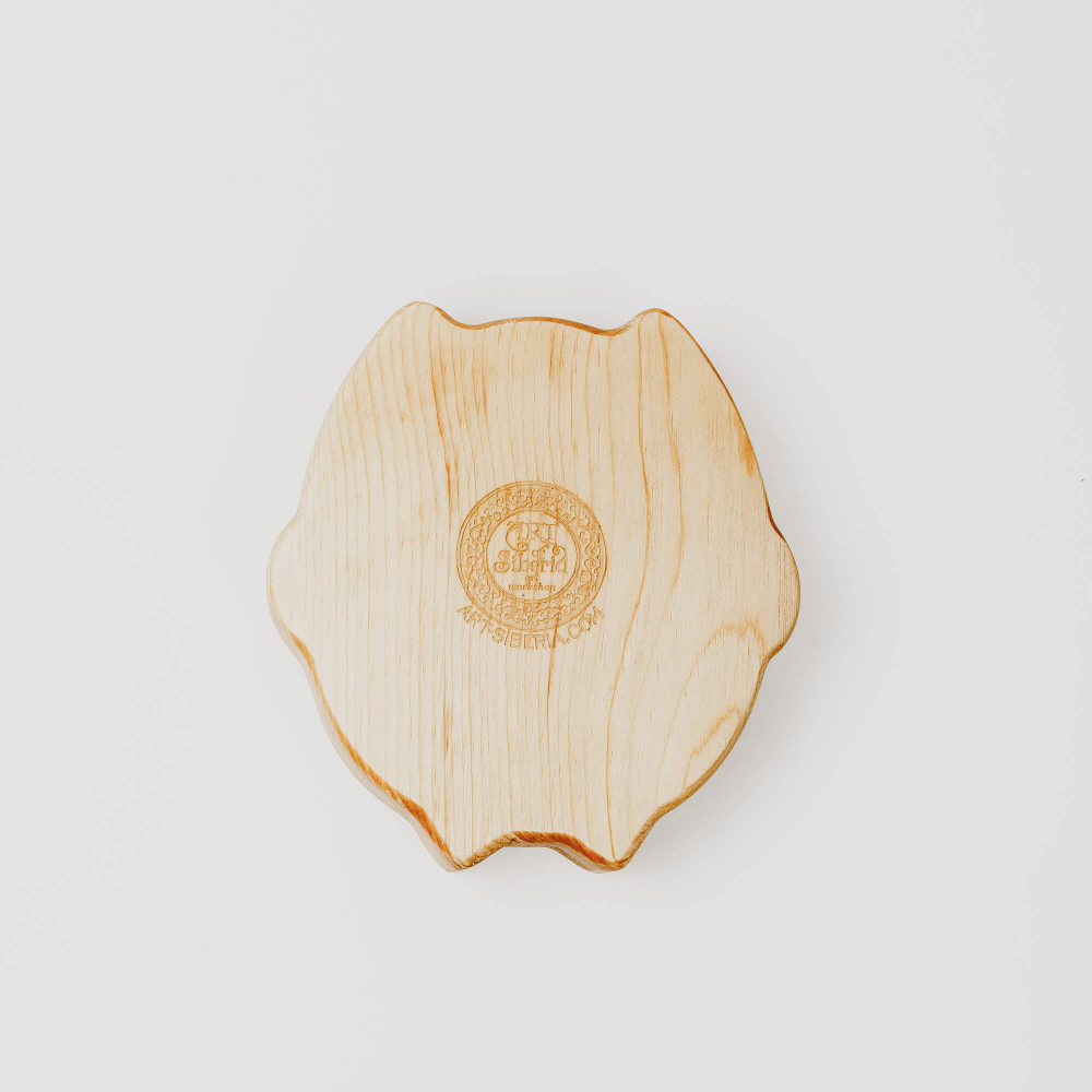 Менажница "Сова" из Сибирского кедра