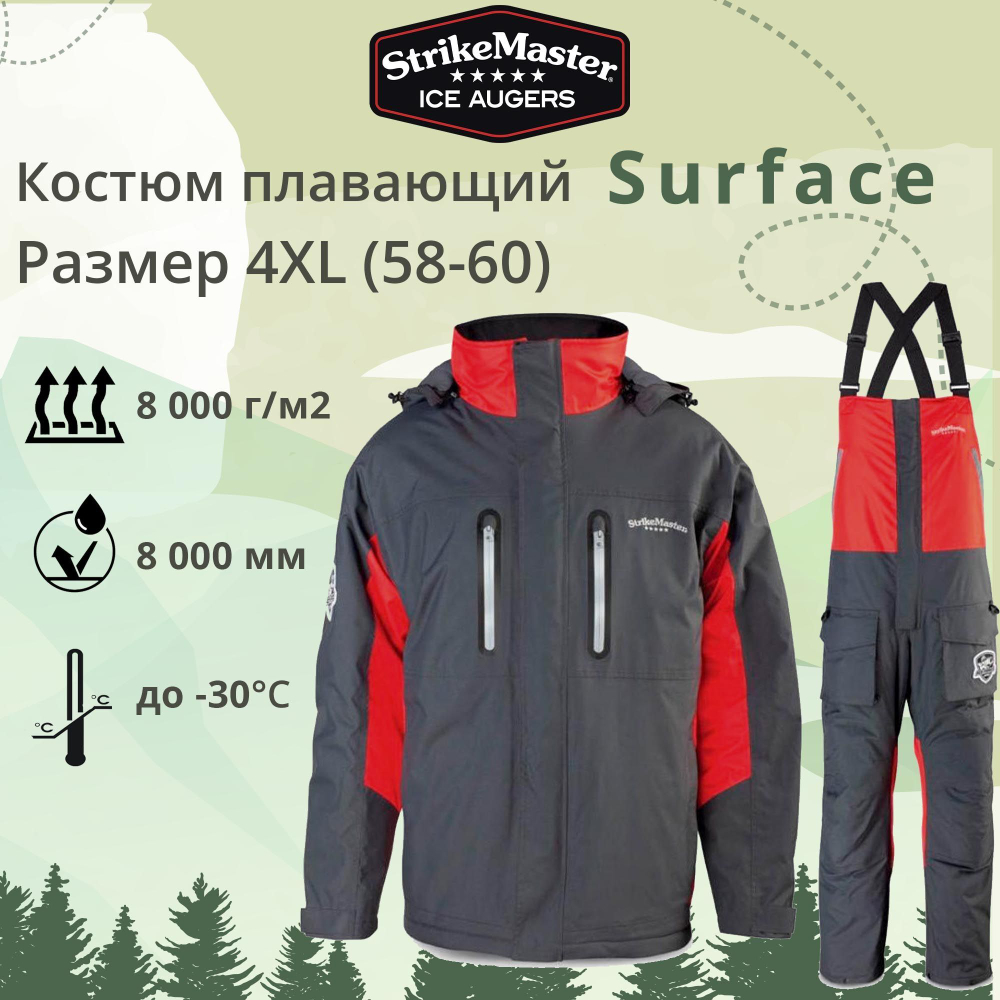 Костюм плавающий Surface,куртка+полукомбинезон
