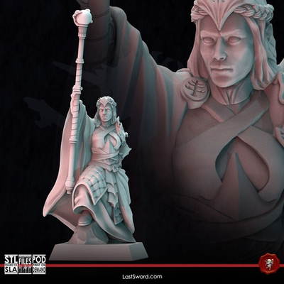 Elve Arch Mage on Foot