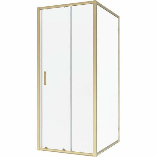 Душевой уголок Niagara Nova 90х90 NG-42-9AG-A90G профиль Холодное золото стекло прозрачное