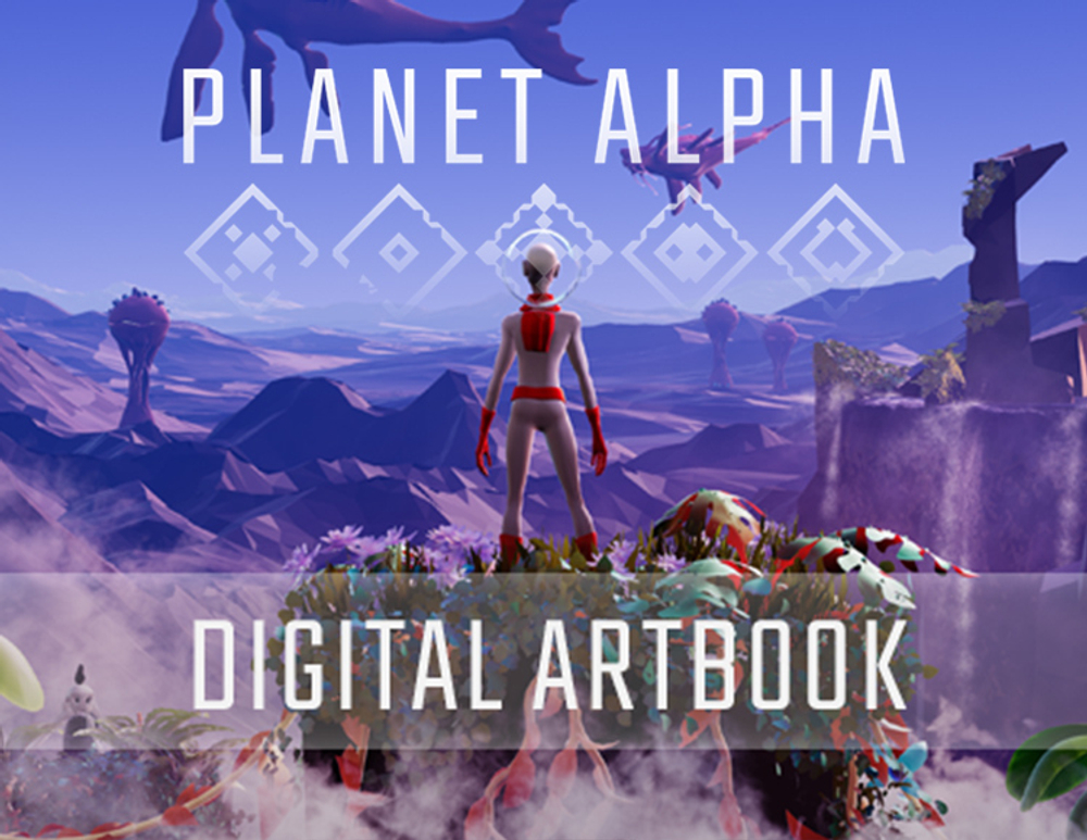 Planet Alpha - Digital Artbook (для ПК, цифровой код доступа)