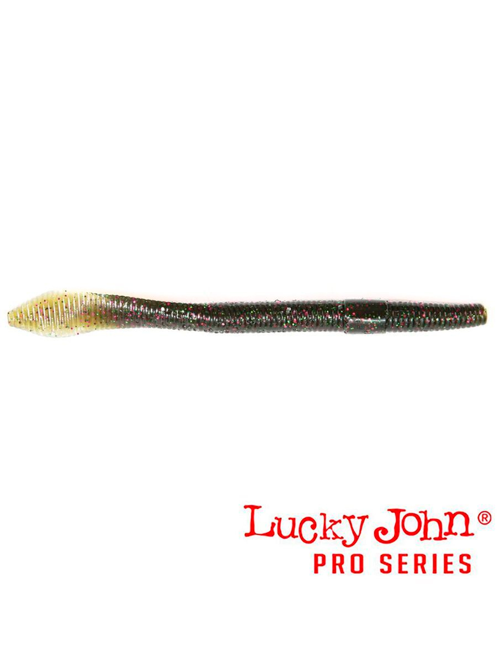 Черви съедобные LUCKY JOHN Pro Series WACKY WORM FAT 5.7in (14.50)/S14 6шт.
