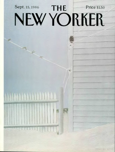 Журнал The New Yorker 15-09-1986