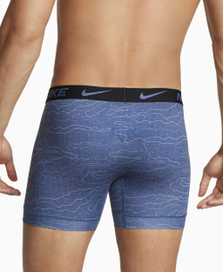 Мужские спортивные боксеры Nike Dri-Fit ReLuxe Boxer Brief 2P - небесный