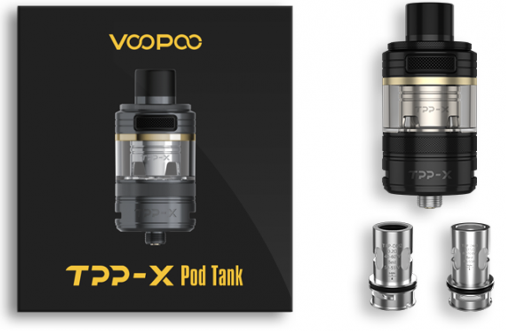 Атомайзер Voopoo: TPP-X Tank 5,5мл