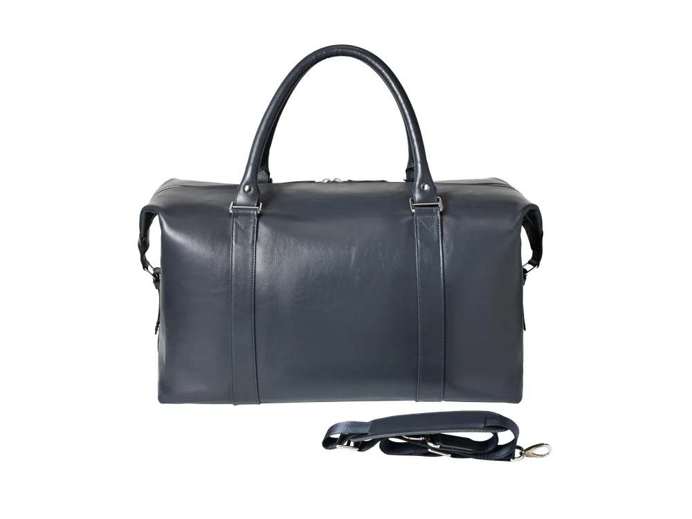 Дорожная сумка из натуральной кожи "Atlas Blue"