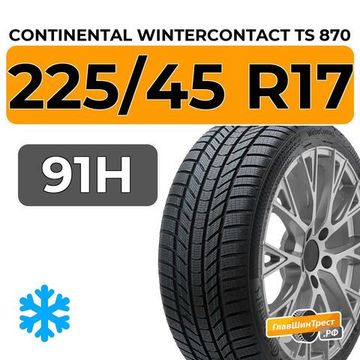 Continental WinterContact TS 870 225/45 R17 91H