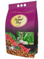 Grand dog корм сухой для взрослых собак мелких пород мясо страуса, яйцо страуса
