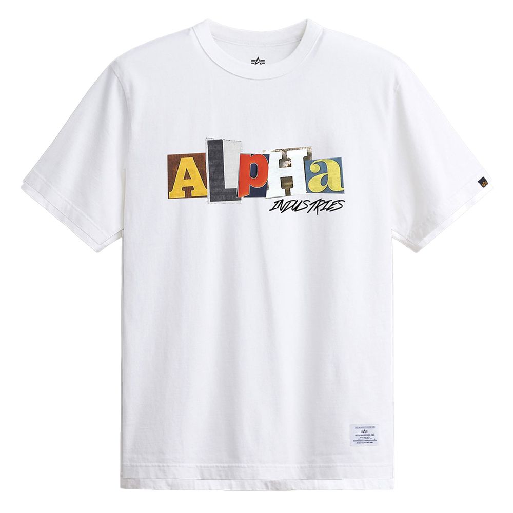 Футболка Alpha Industries Alpha Ransom Tee Белая