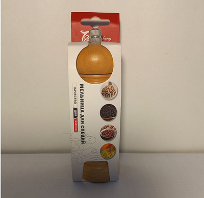 Мельница д/специй 13*4,5см.(дерево)