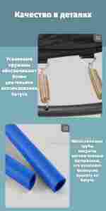 Батут с сеткой, диаметр 7 фт