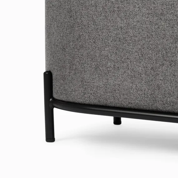 Пуф Pawai 120х45 см, серый