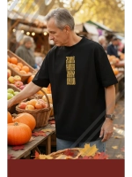 Футболка с вышивкой черная Я жив