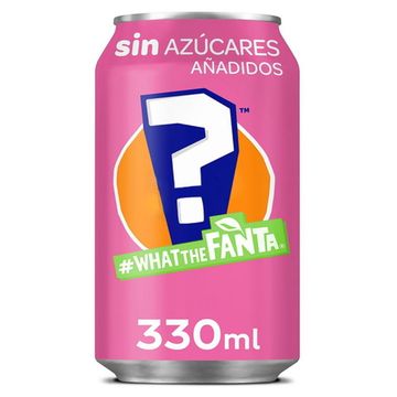 Газированный напиток Fanta WTF с секретным вкусом - зелёная (без сахара), 330 мл (Испания)