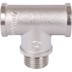 Тройник ВНВ никелированный 1/2"x1/2"x1/2" STOUT