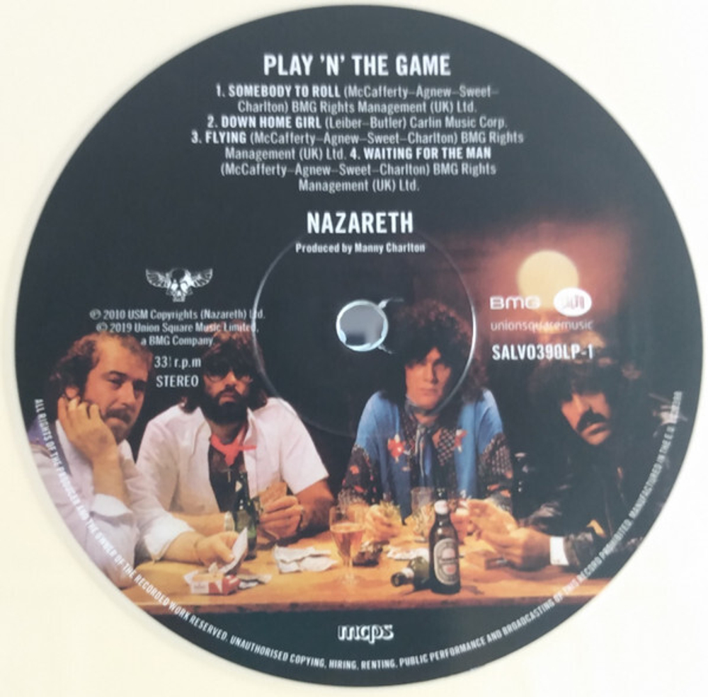 Nazareth / Play 'N' The Game (Coloured Vinyl)(LP)