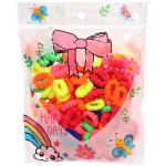 Резинки для волос 100шт «МИНДАЛЬ», цвет микс, d-2см