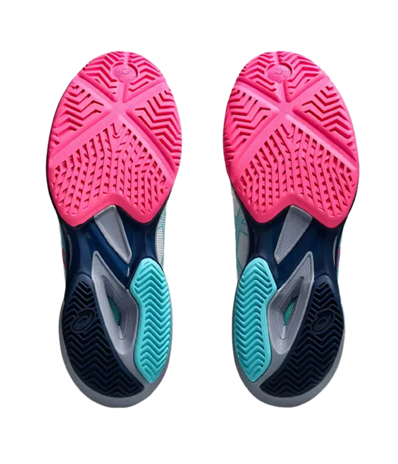 Asics Solution Speed FF 3 Падел Белый-Ярко-розовый Кроссовки 2025