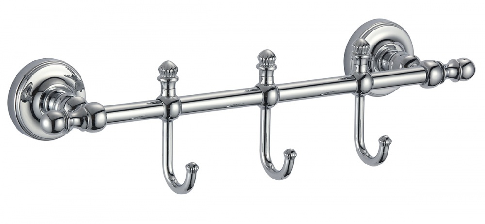 31073 П/держатель 3 крючка GANZER (10/1шт)