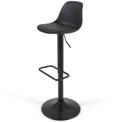 Регулируемый барный стул Orlando-T 60-82 см черный