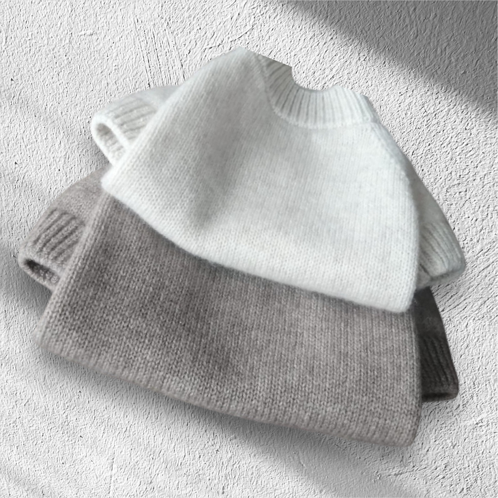 2097 Джемпер из шерсти мериноса и кашемира "Шелти"