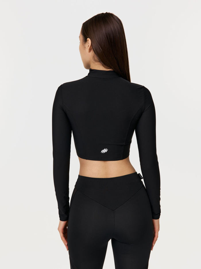 Кофта для фитнеса на молнии