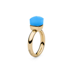 Кольцо Qudo Firenze blue opal 18 мм 610544/17.8 BL/G