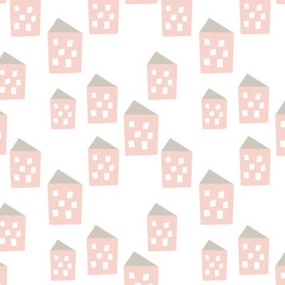 Розовые домики