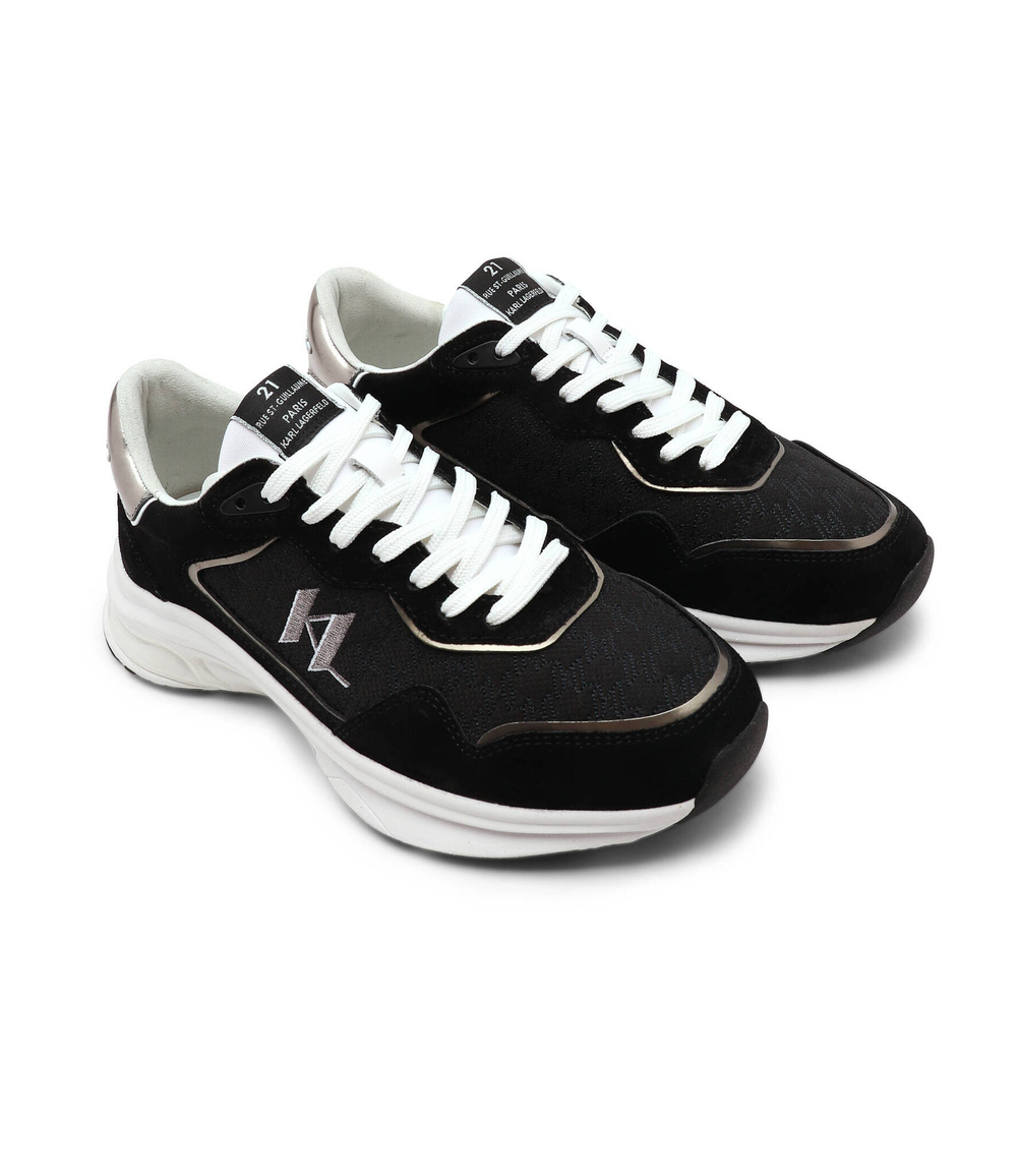 Кроссовки LUX FINESSE Karl Lagerfeld - черный(KL53165)