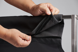 Уличное кресло TESS Outdoor Chair white / taupe textile (Up!Flame)