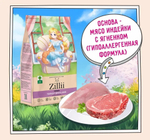 Корм для кошек сухой ZILLII Cat Adult Indoor 2кг, для домашних животных, с индейкой и ягнёнком