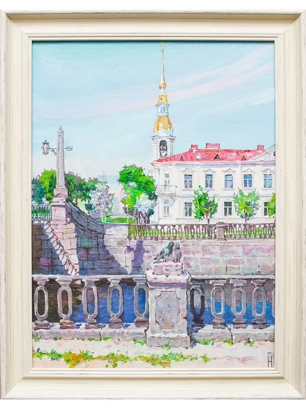 Картина маслом У Никольского Глухов