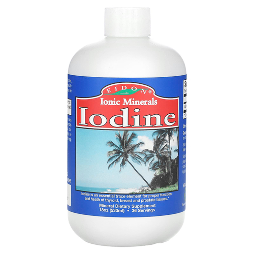 Eidon Ionic Minerals, Ionic Minerals, йод, 533 мл (18 унций)