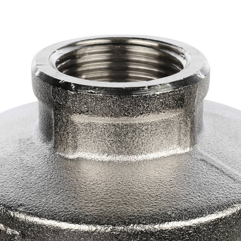 Муфта редукционная STOUT SFT 0006 - 2" x 3/4" (для стальных труб, латунь никелированная)