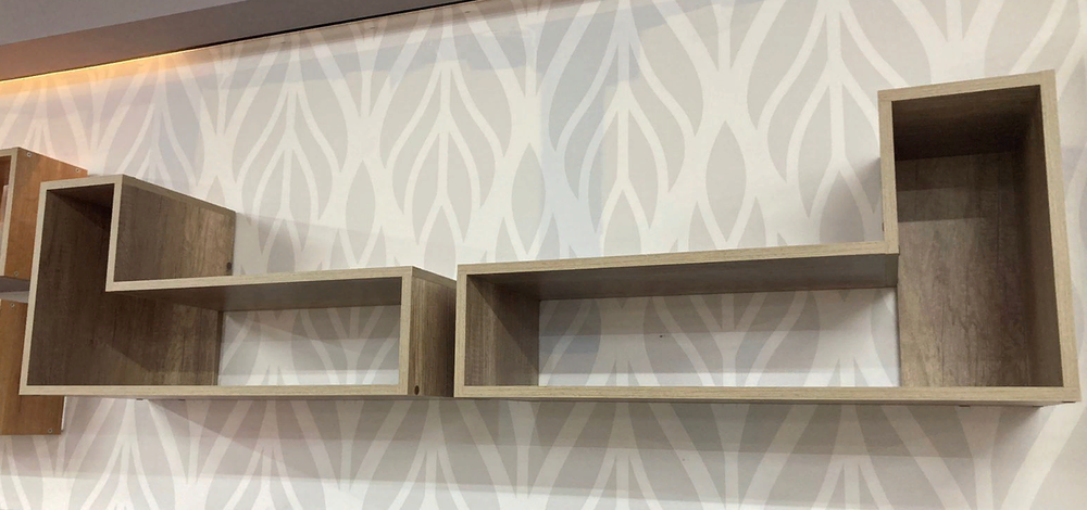 Полка секция универсальная Смарт-2 дуб каньон