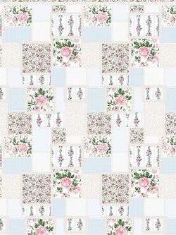 Постельное белье Сказка "Квилт" 2-спальный Наволочка 50х70 см 2 шт Простынь 240х215 см Пододеяльник 175х215 см, перкаль