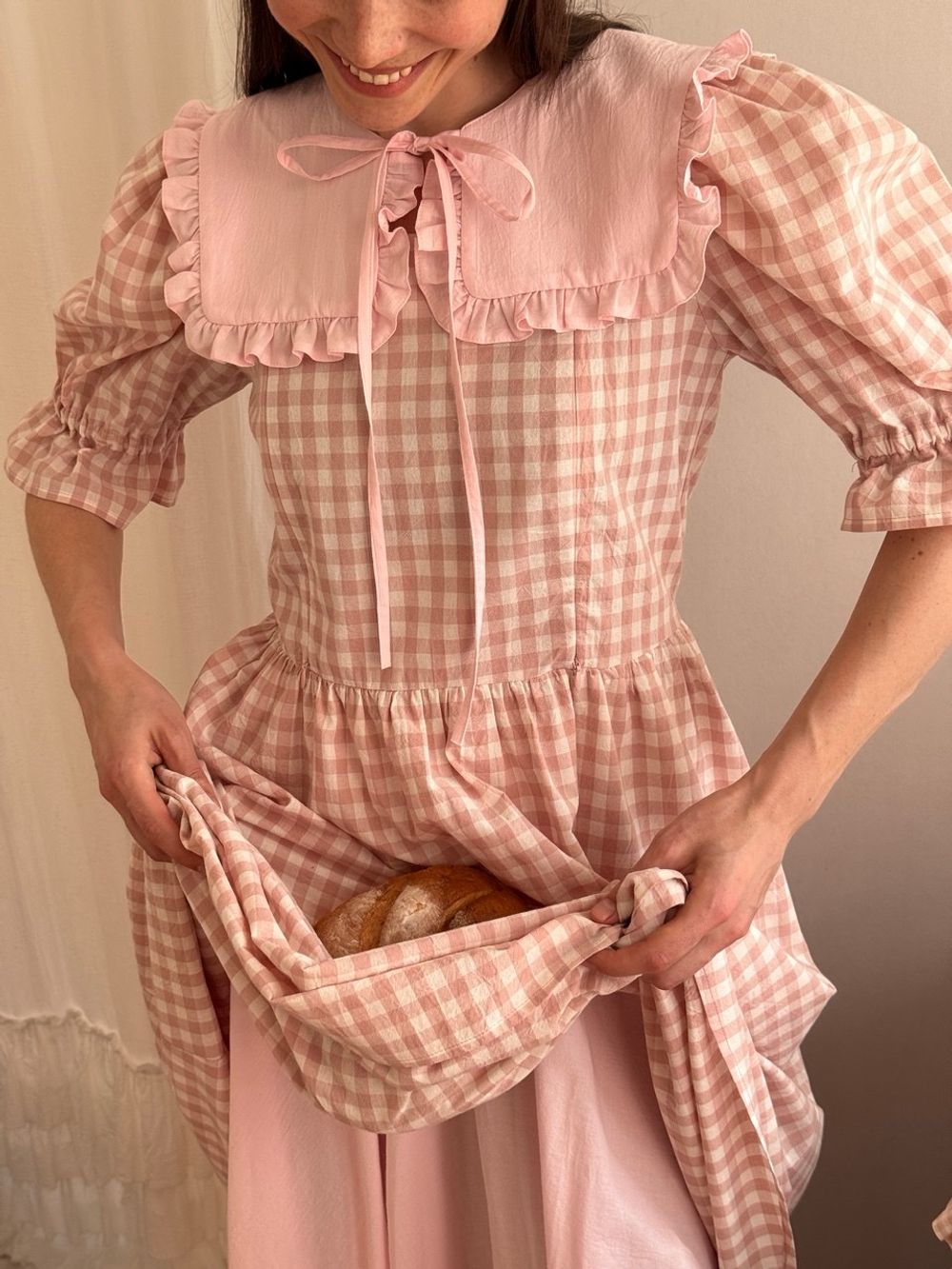 Воротничок Amelie, Розовый