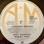 Andy Summers & Robert Fripp – I Advance Masked (Англия 1982г.) Т