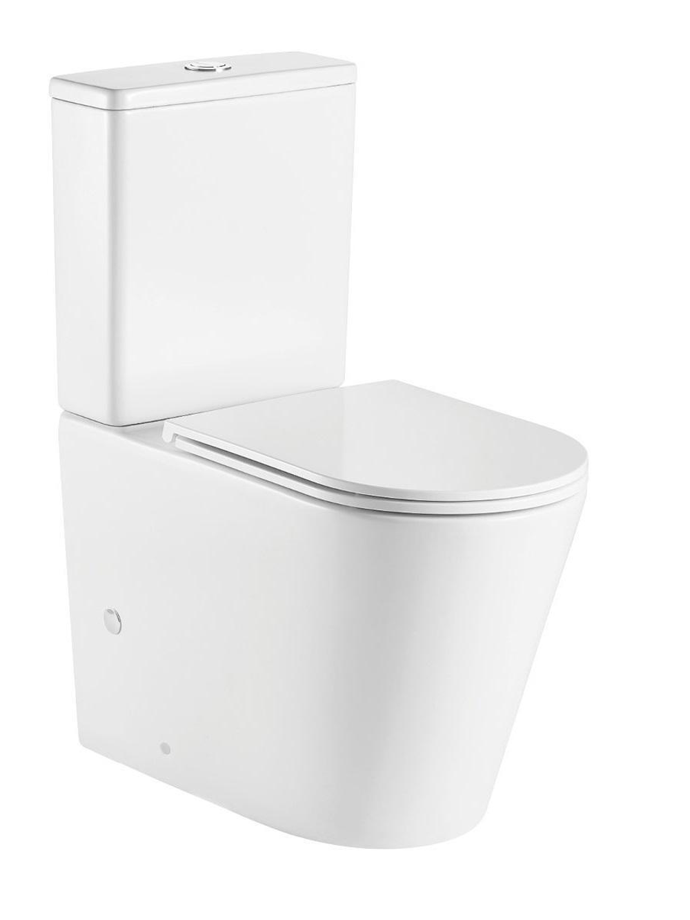 Унитаз компакт  WeltWasser WW SALZBACH 001 XL GL-WT  10000008266 белый глянец