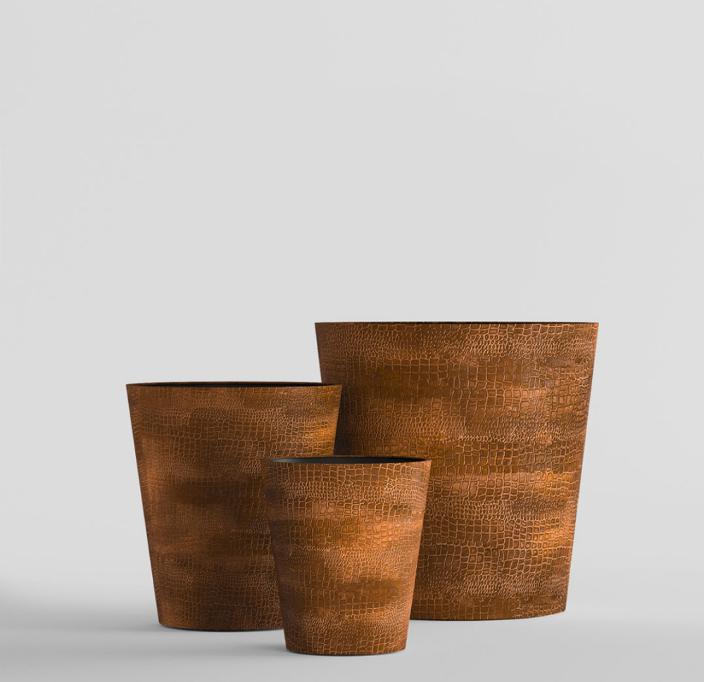 Кашпо, коллекция Surface, форма CRATER