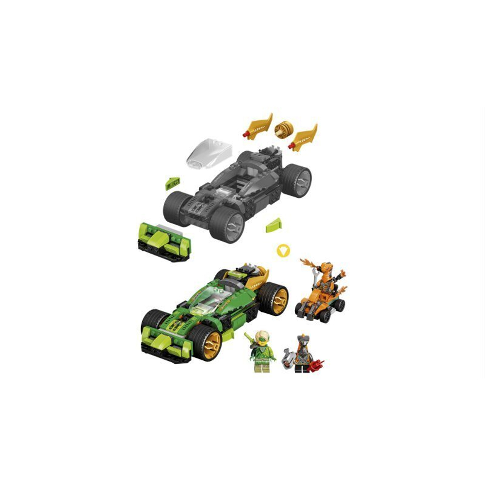 Конструктор LEGO Ninjago 71763 Гоночный автомобиль ЭВО Ллойда купить в  Москве | Доставка по России.