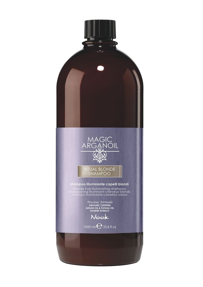 Nook Шампунь &quot;Сияющий блонд для блондированных волос  - Blond Hair Illuminating Shampoo,1000 мл