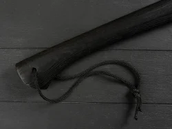 Валочный кованый топор, рукоять черный мореный ясень