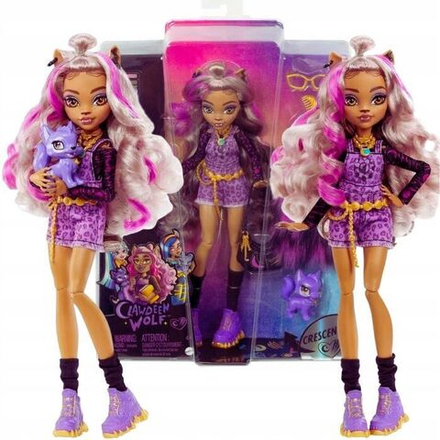 Кукла Mattel Monster High Clawdeen Wolf Клодин Вульф аксессуарами HHK52